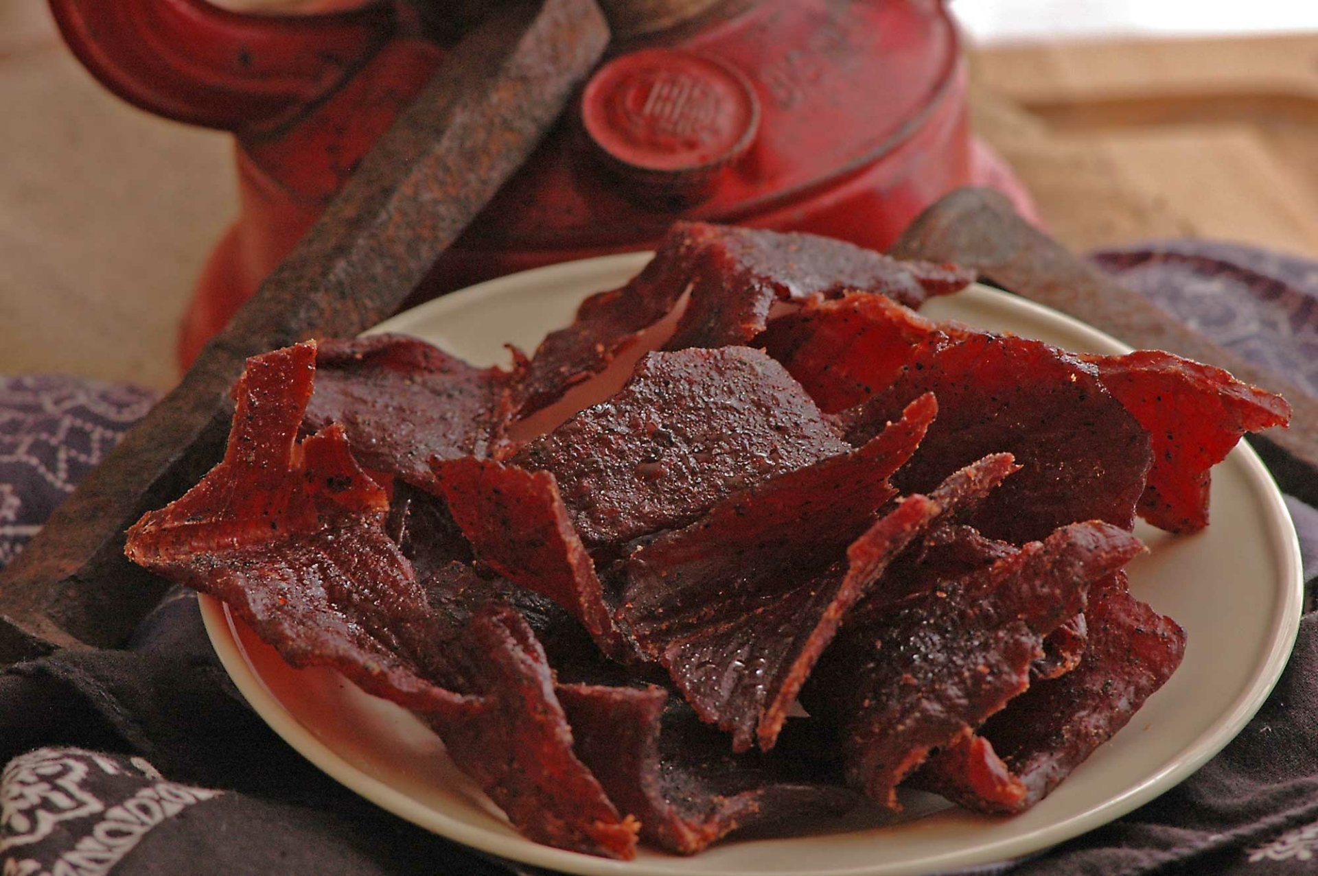 Download Food Beef Jerky HD Wallpaper