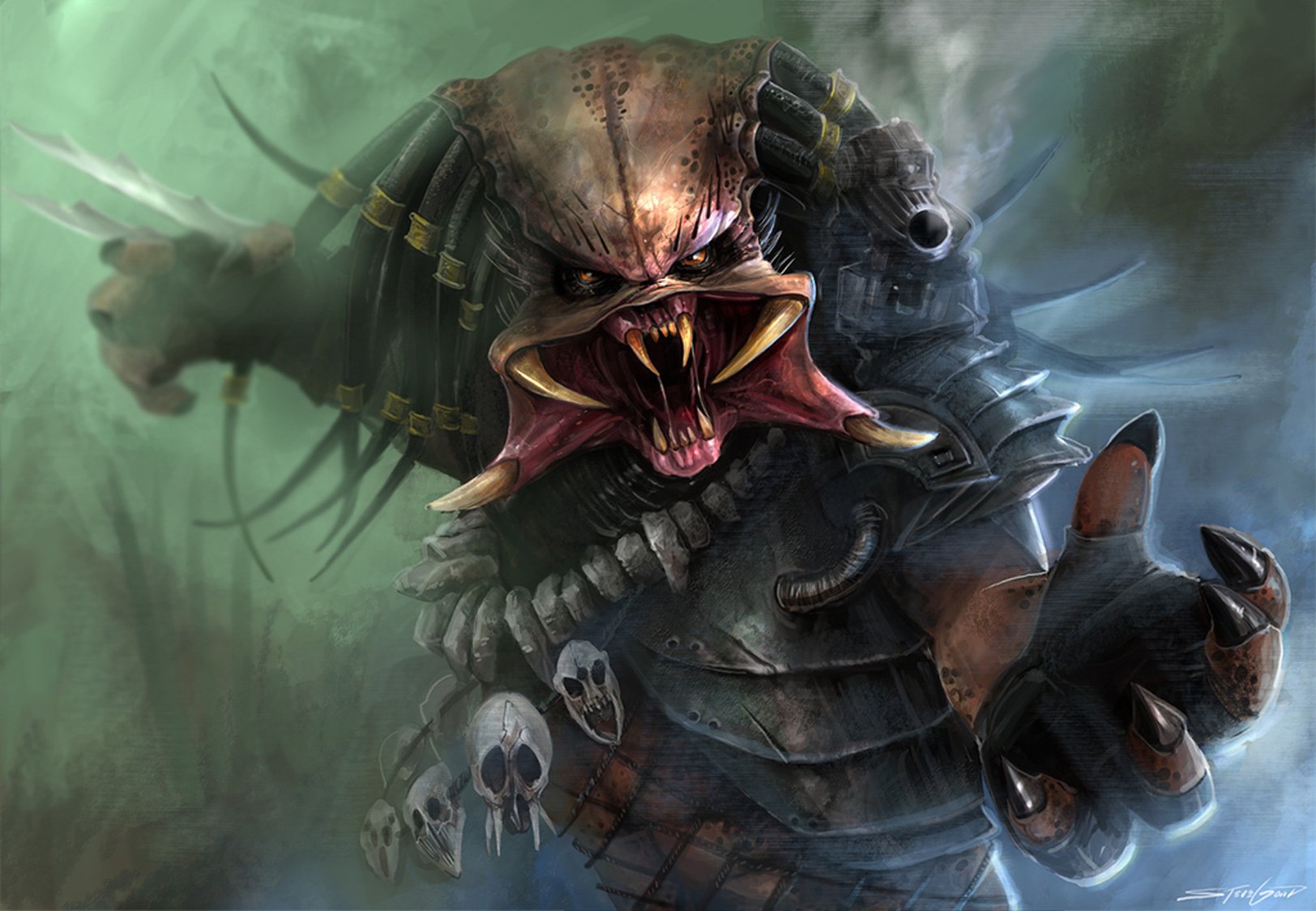 Download Sci Fi Predator Wallpaper