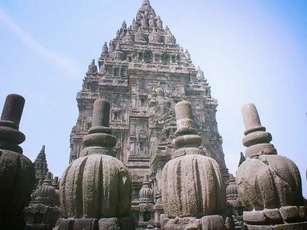 Indonesia Java (Indonesia) Hindu Temple religious Prambanan Temple HD Desktop Wallpaper | Background Image