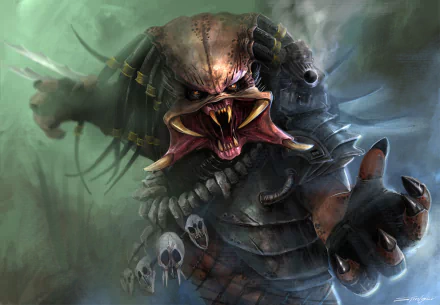 Sci Fi Predator HD Desktop Wallpaper | Background Image