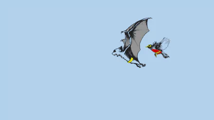 Comic Batman & Robin HD Desktop Wallpaper | Background Image