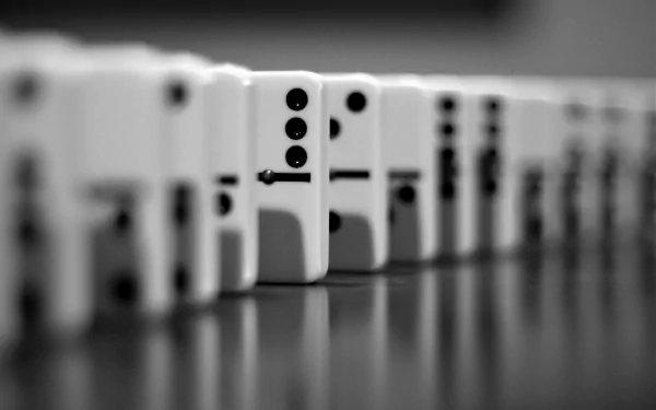 man made dominos HD Desktop Wallpaper | Background Image