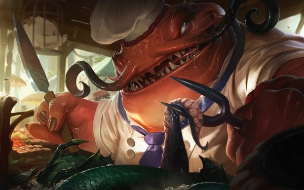 Video Game League Of Legends Tahm Kench HD Wallpaper | Background Image