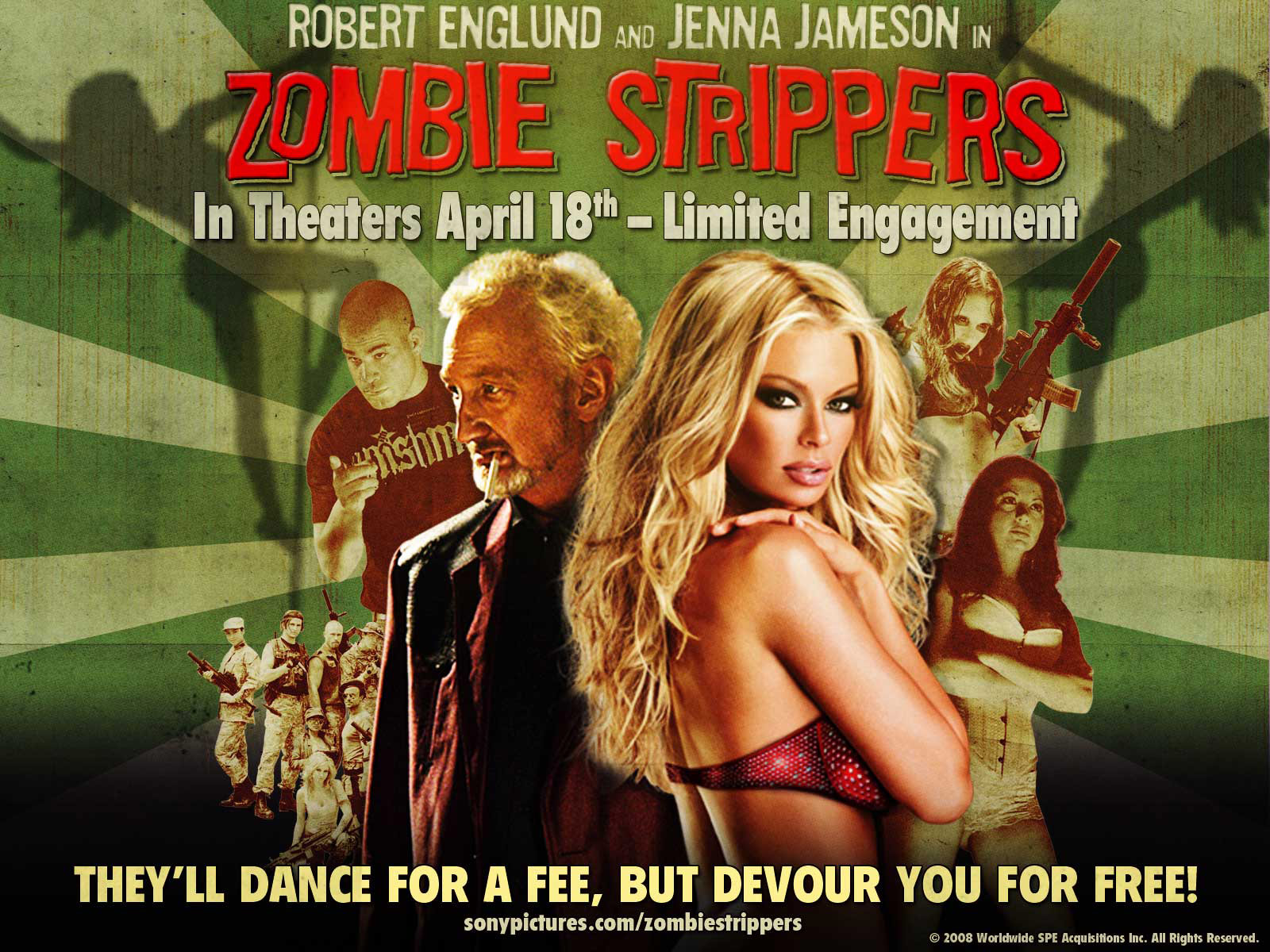 Movie Zombie Strippers HD Wallpaper | Background Image