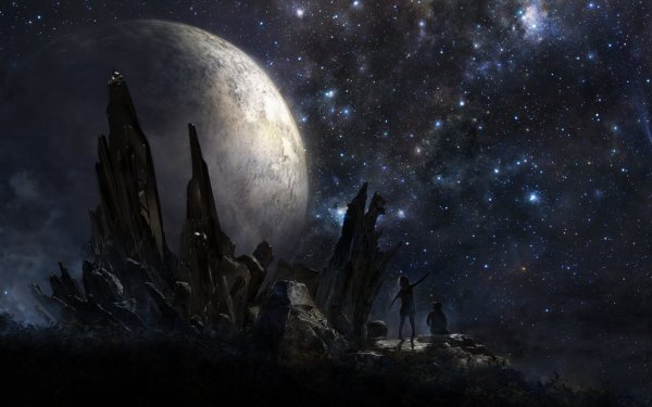 Sci Fi Night sky HD Wallpaper | Background Image