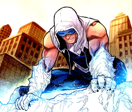 Comic Captain Cold HD Desktop Wallpaper | Background Image