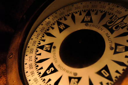 close-up man made compass HD Desktop Wallpaper | Background Image