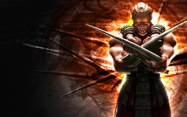 Baraka (Mortal Kombat) video game Mortal Kombat: Unchained HD Desktop Wallpaper | Background Image