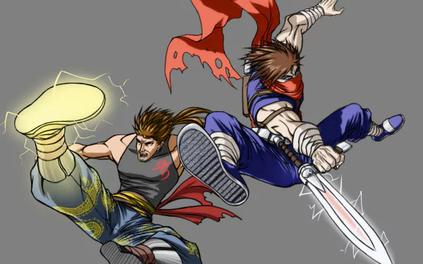 video game Strider (Minecraft) HD Desktop Wallpaper | Background Image