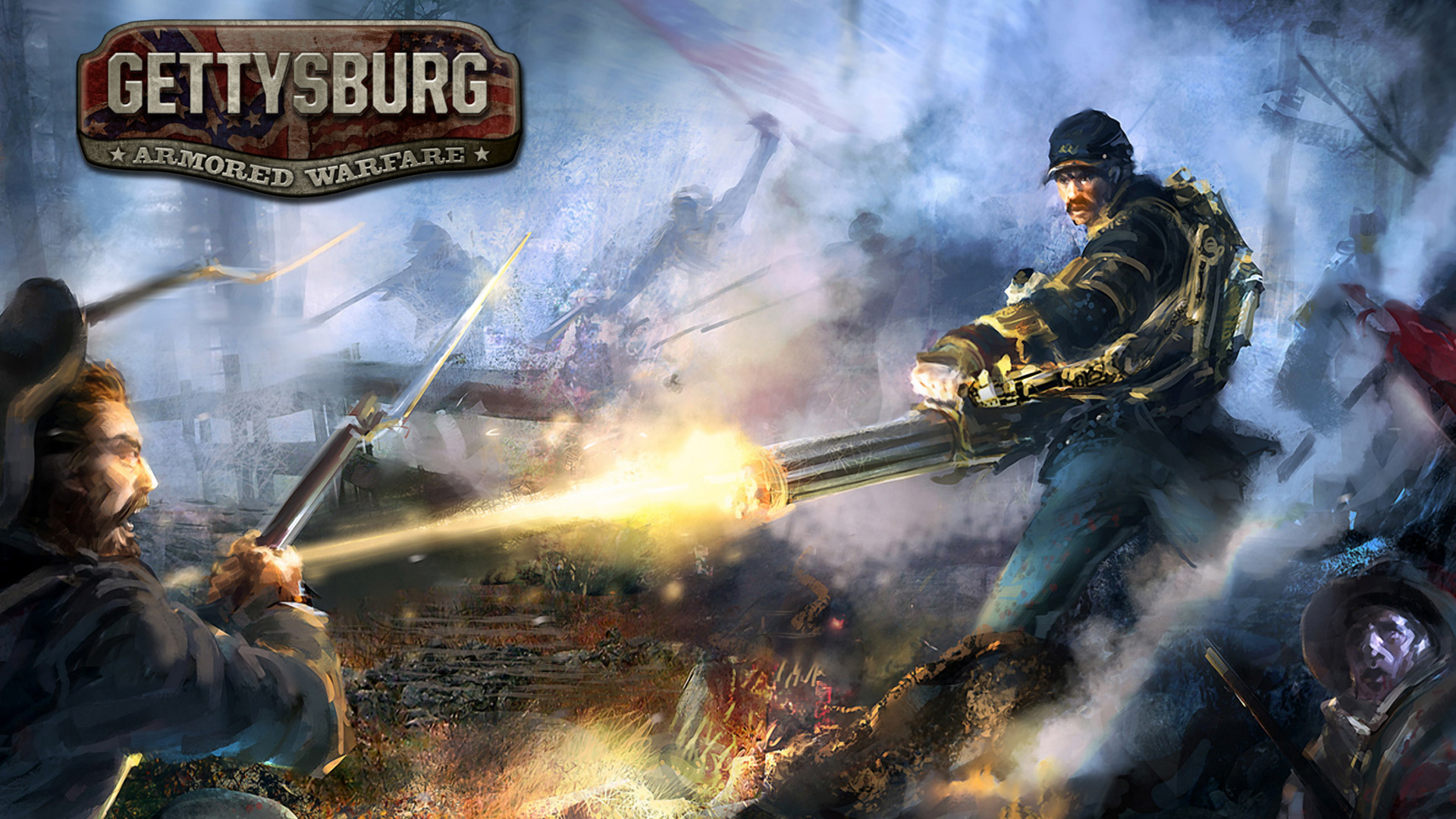Video Game Gettysburg: Armored Warfare HD Wallpaper