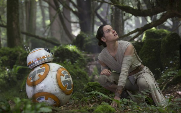 Film Star Wars 7 : Le Réveil de la Force Star Wars Rey Daisy Ridley BB-8 Fond d'écran HD | Image