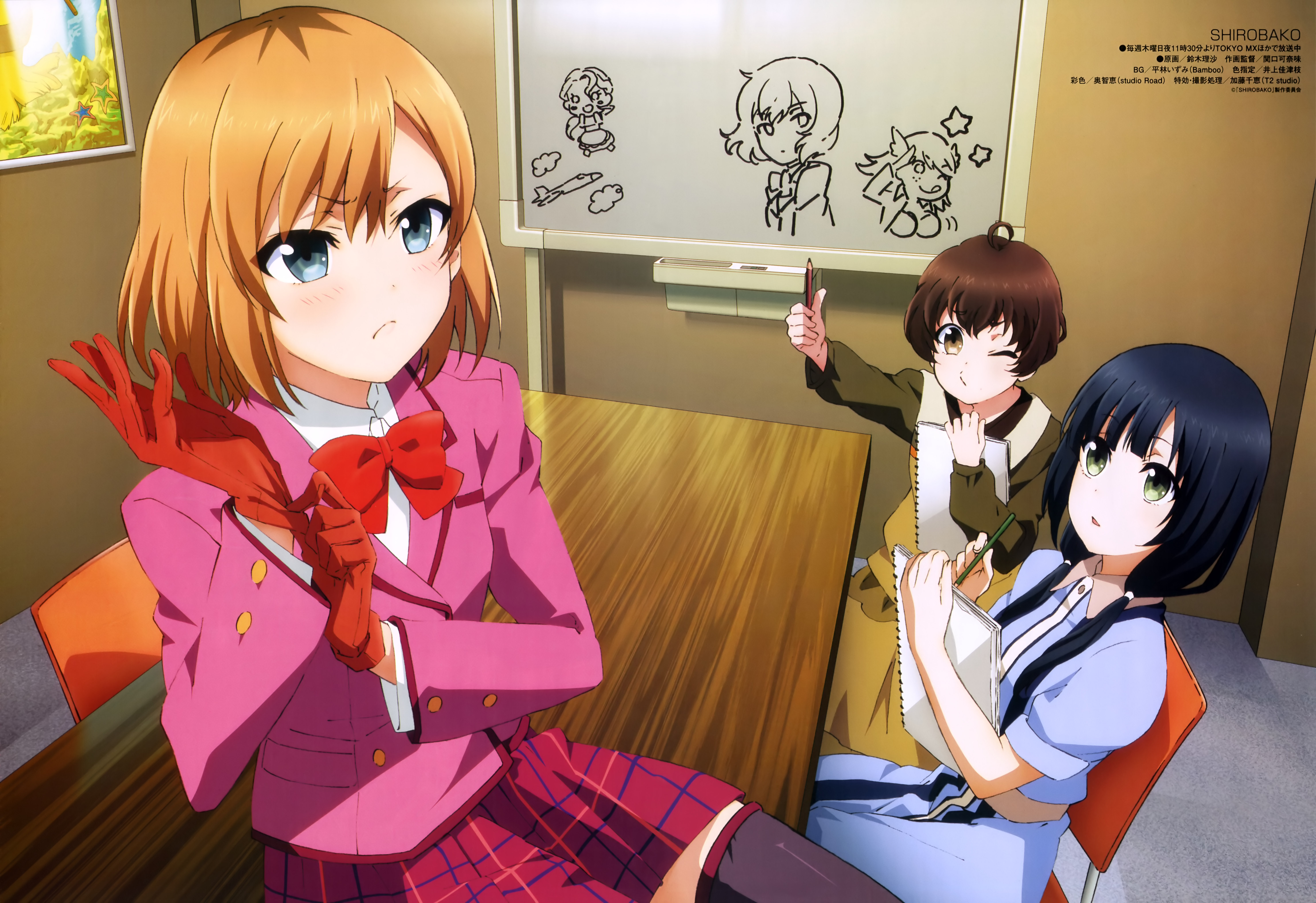 Anime Shirobako HD Wallpaper | Background Image