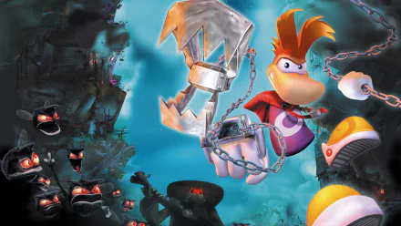 video game Rayman 3: Hoodlum Havoc HD Desktop Wallpaper | Background Image