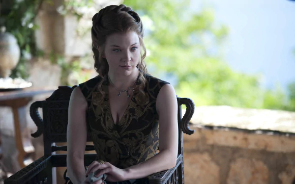 Natalie Dormer as Margaery Tyrell in Game of Thrones, captured in a detailed 4K Ultra HD PC desktop wallpaper and background.