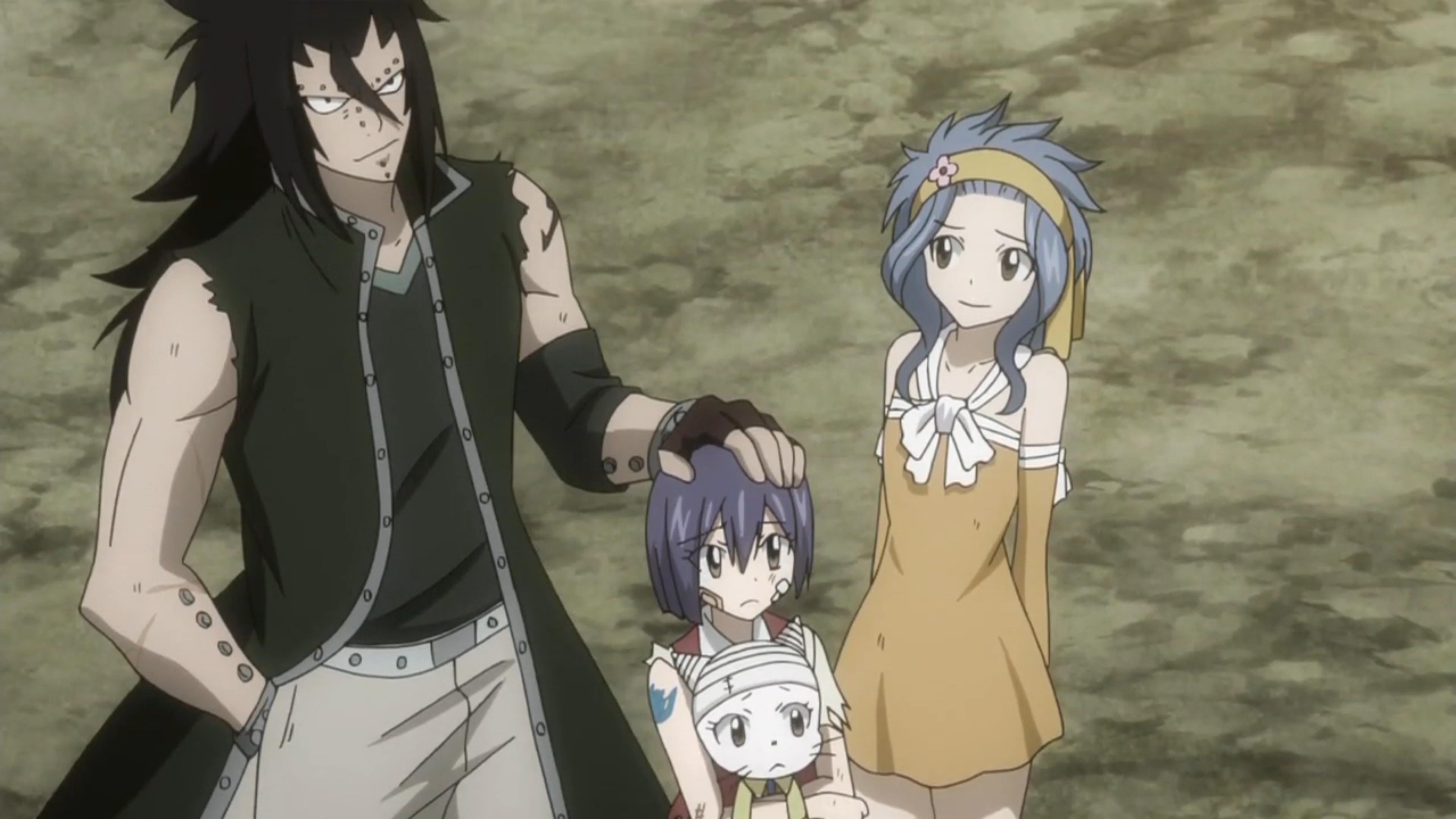 Levy And Gajeel Kid