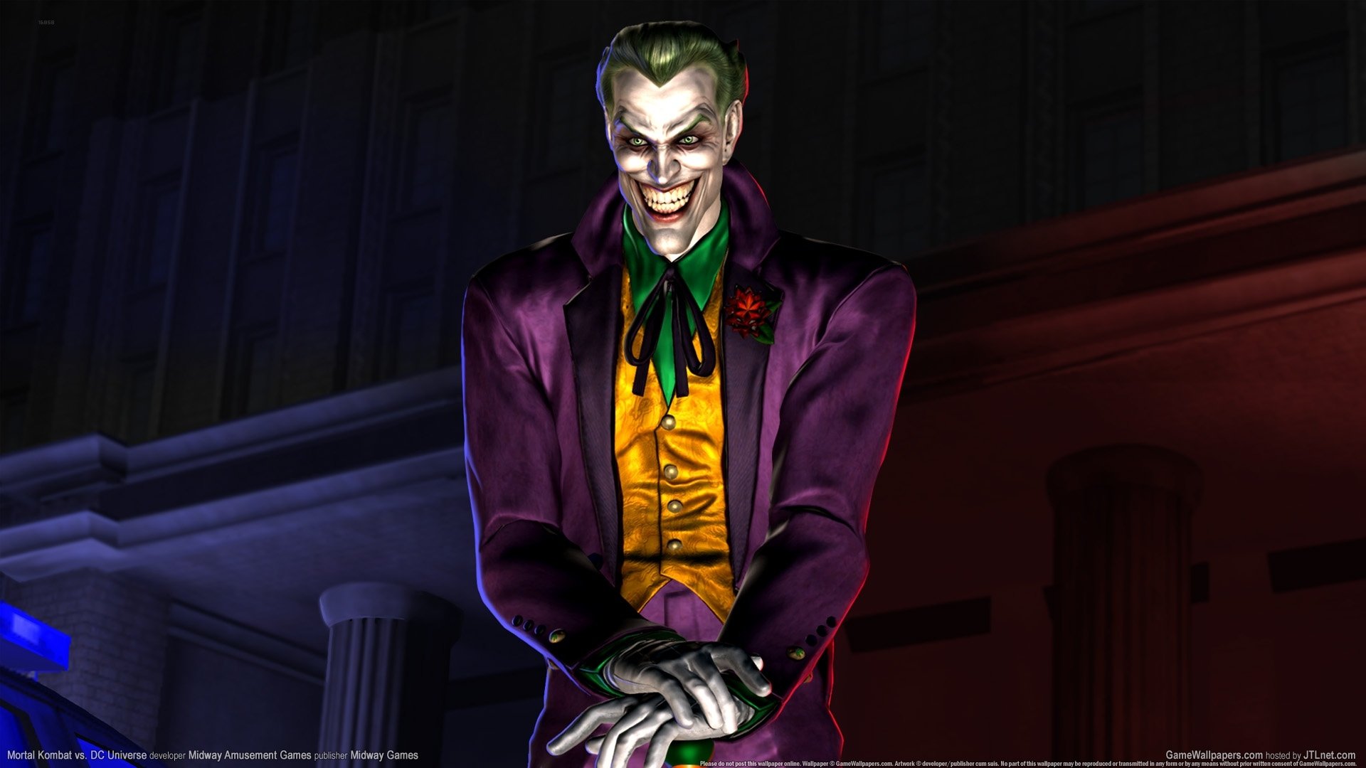 Download Joker Video Game Mortal Kombat Vs. DC Universe HD Wallpaper