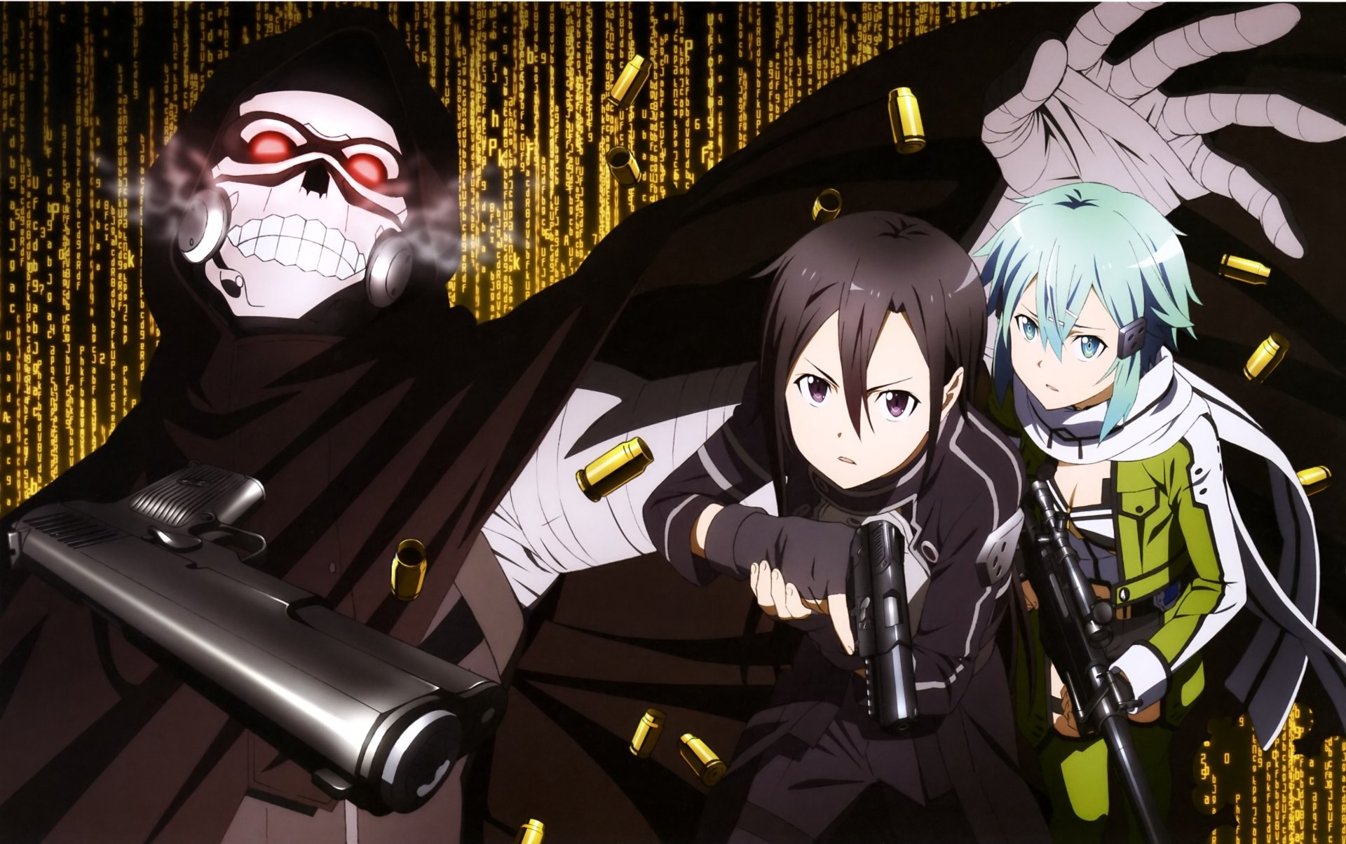 Sword Art Online II Death Gun and Heroes 4K Ultra HD Wallpaper