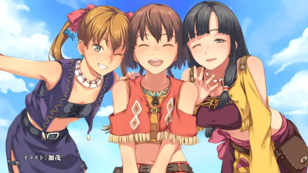  Amy, Melty, Saaya - Gargantia on the Verdurous Planet