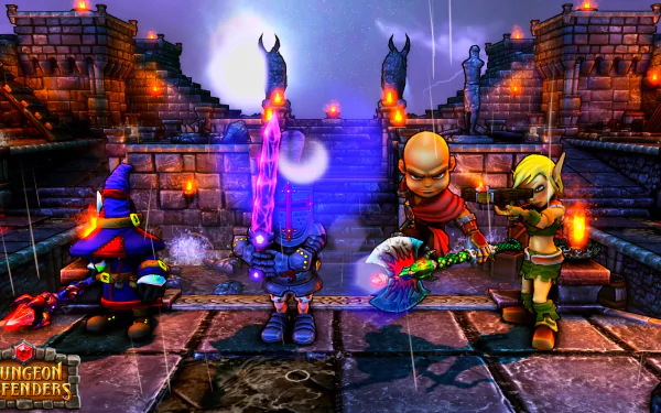 video game dungeon defenders HD Desktop Wallpaper | Background Image