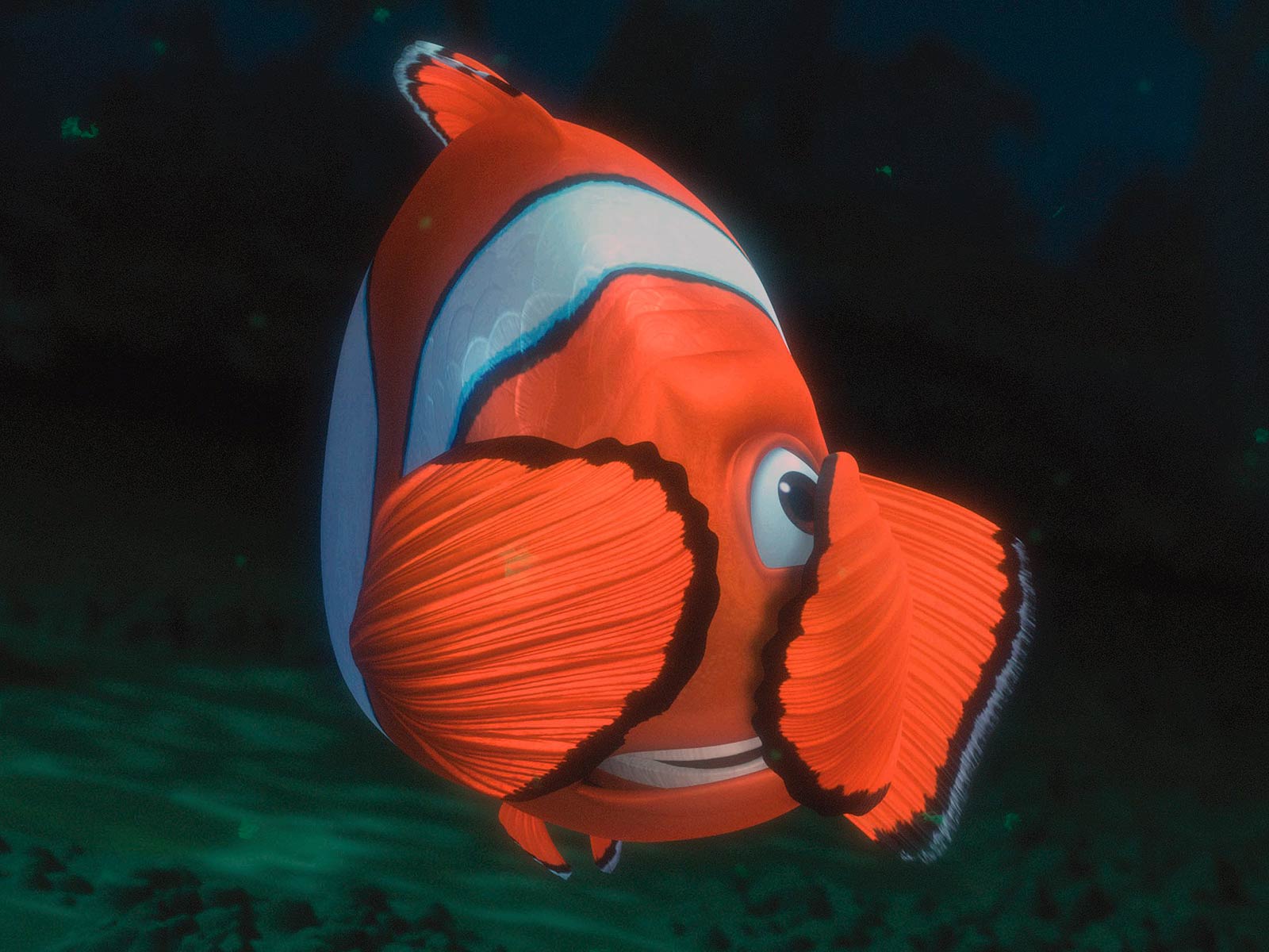 Nemo, the adorable clownfish from Finding Nemo.