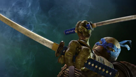 Leonardo (TMNT) movie Teenage Mutant Ninja Turtles (2014) HD Desktop Wallpaper | Background Image