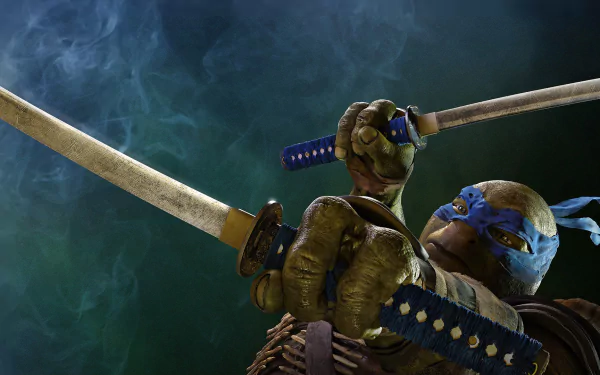 Leonardo (TMNT) movie Teenage Mutant Ninja Turtles (2014) HD Desktop Wallpaper | Background Image
