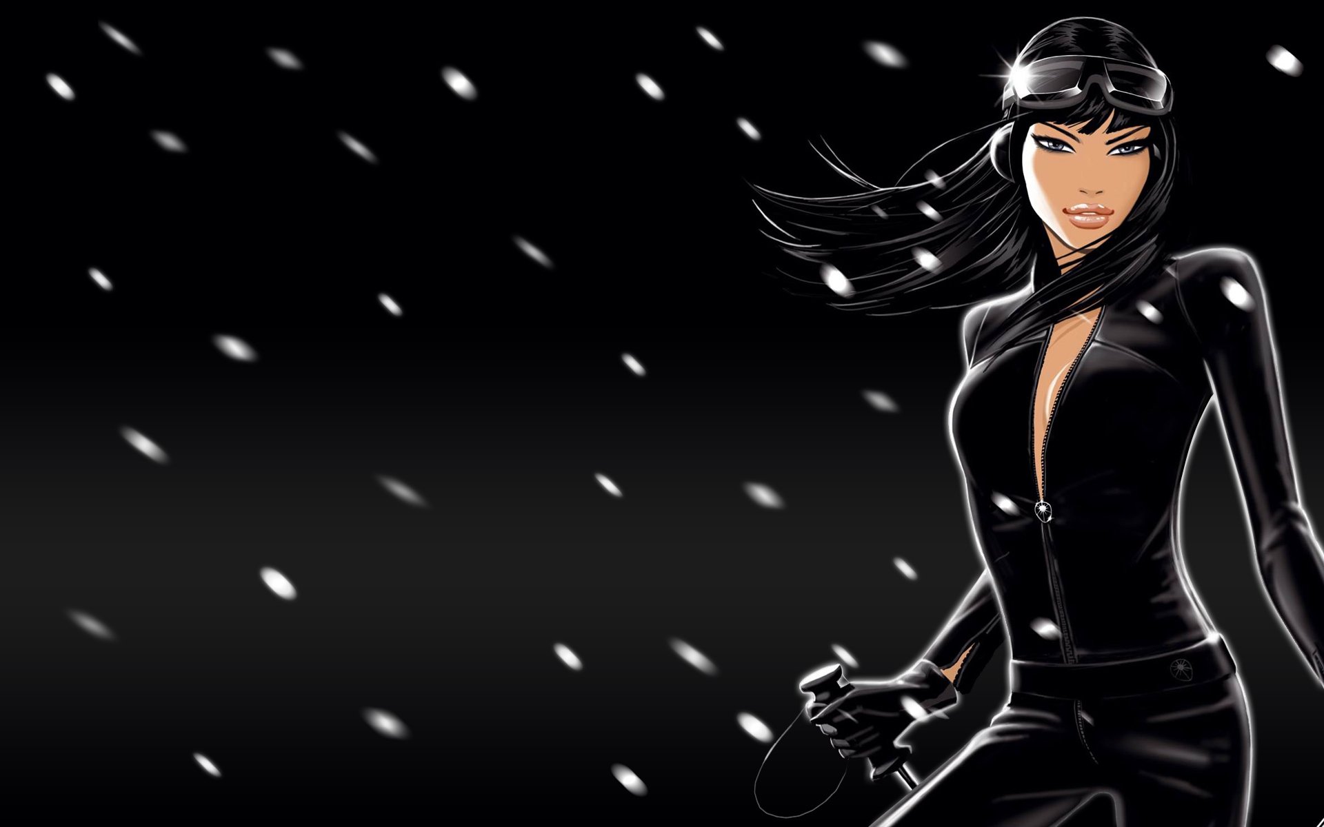 Artistic HD Wallpaper of a Confident Woman