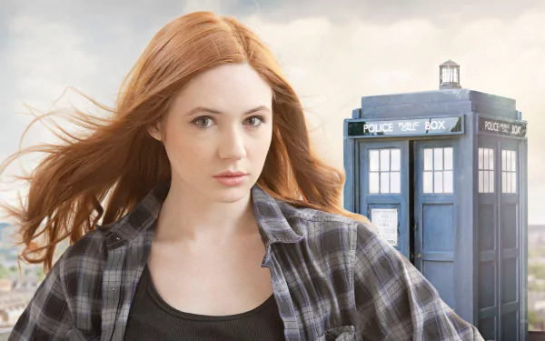 Amy Pond Karen Gillan TV Show Doctor Who (2005) HD Desktop Wallpaper | Background Image
