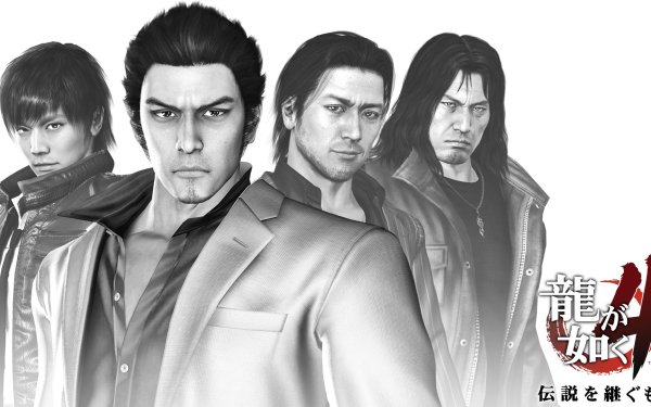 Video Game Yakuza 4 Kazuma Kiryu Shun Akiyama Taiga Saejima Masayoshi Tanimura HD Wallpaper | Background Image