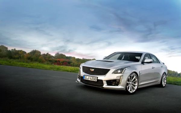 car silver car Cadillac vehicle Cadillac CTS HD Desktop Wallpaper | Background Image