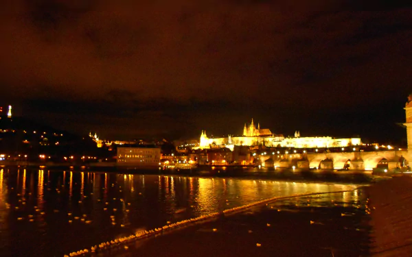  Prague at night