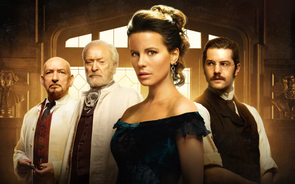 Michael Caine Jim Sturgess Ben Kingsley Kate Beckinsale movie Stonehearst Asylum HD Desktop Wallpaper | Background Image