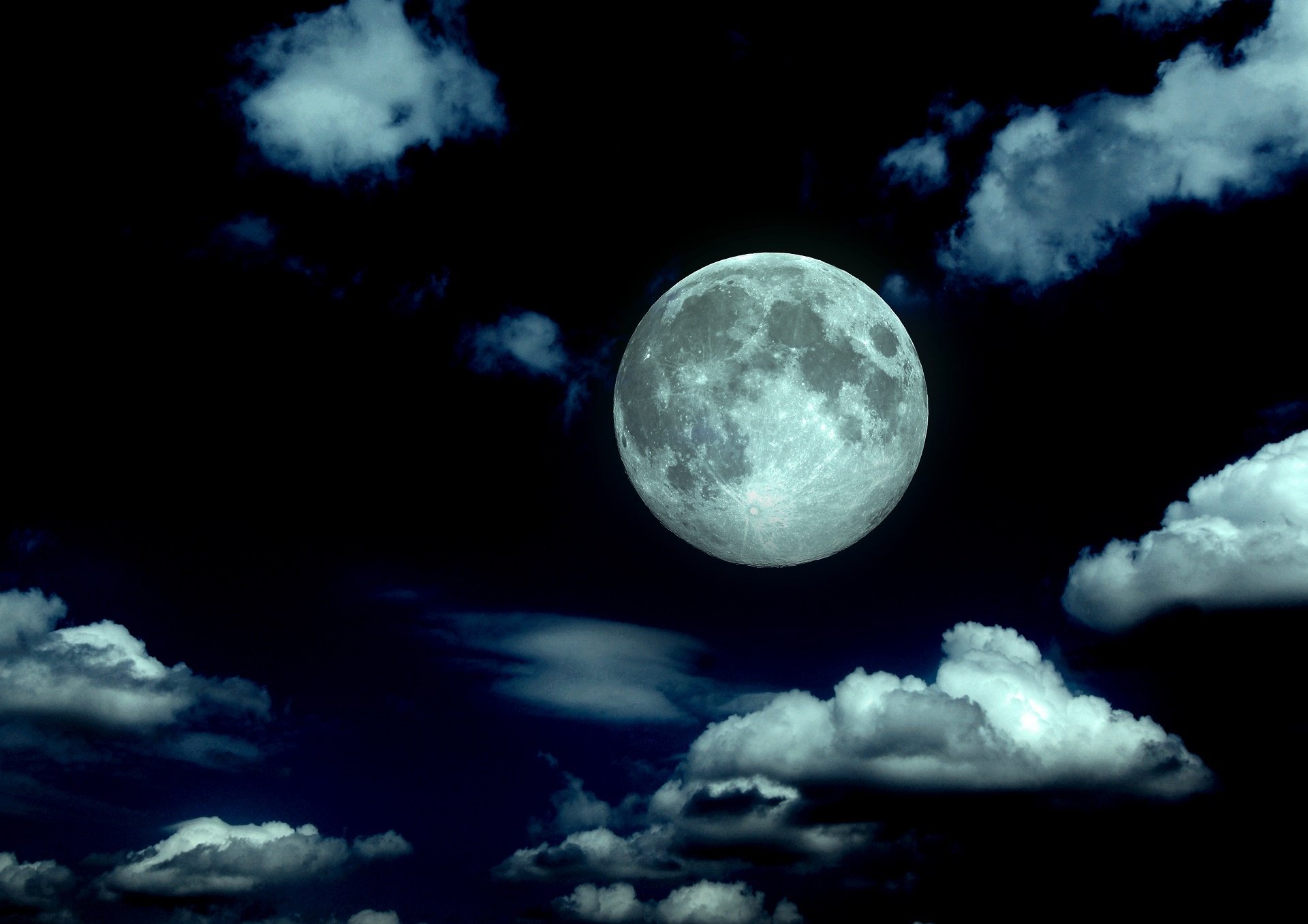 Download Nature Moon HD Wallpaper