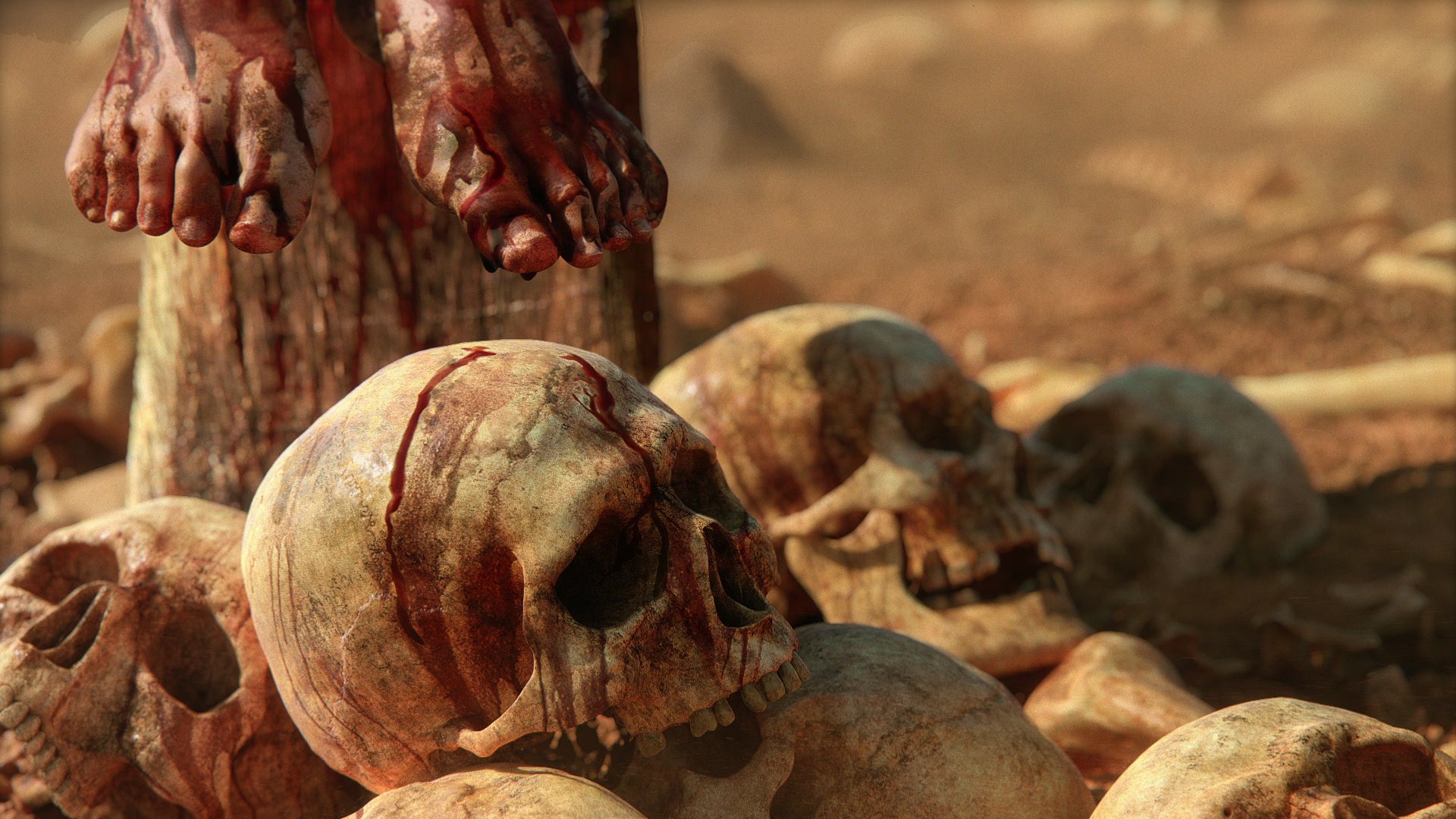 Download Skull Video Game Conan Exiles HD Wallpaper