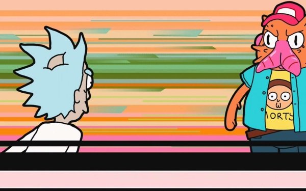 Video Game Rick and Morty: Pocket Mortys Rick Sanchez HD Wallpaper | Background Image