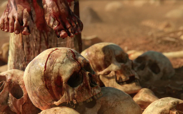 skull video game Conan Exiles HD Desktop Wallpaper | Background Image