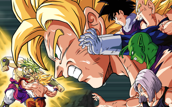 Anime Dragon Ball Z Dragon Ball Broly Goku Vegeta Piccolo Gohan Trunks HD Wallpaper | Background Image