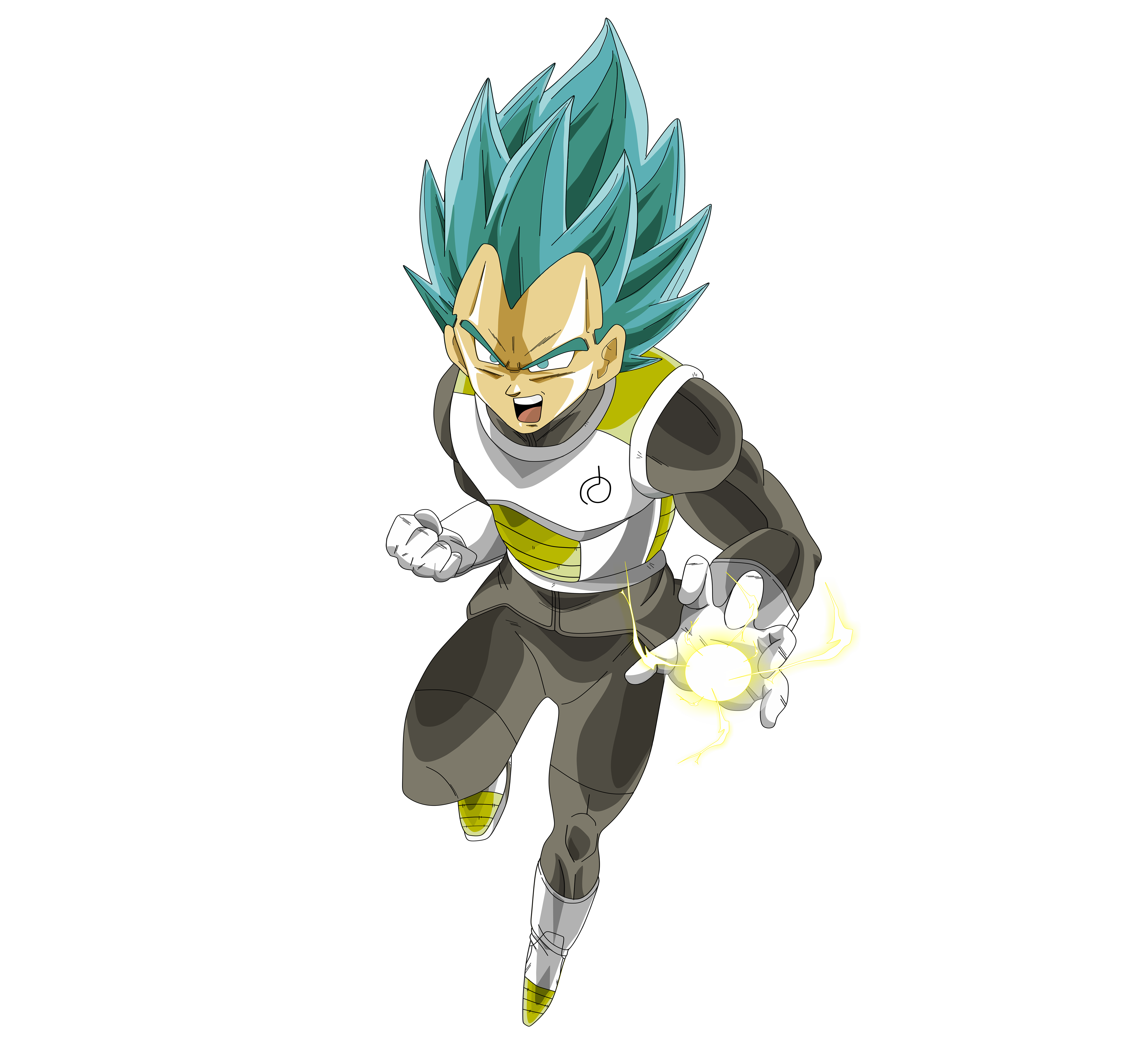 Vegeta Dragon Ball Super 4K Ultra HD Visualização