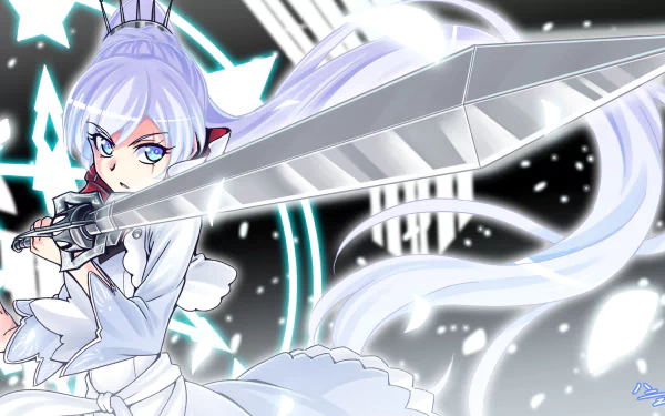 Weiss Schnee Anime RWBY HD Desktop Wallpaper | Background Image