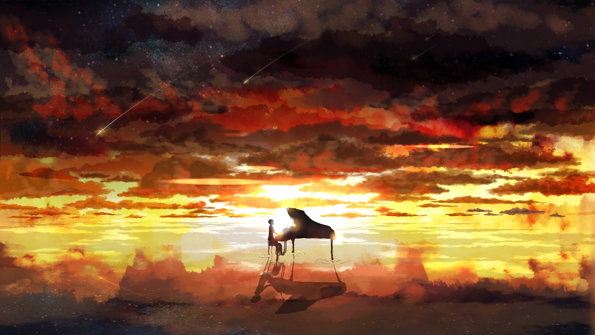 Wallpaper girl, tears, hugs, guy, two, Shigatsu wa Kimi no Uso, Your April  lie for mobile and desktop, section сёдзё, resolution 3840x2160 - download