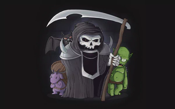 video game A Wizard's Lizard HD Desktop Wallpaper | Background Image