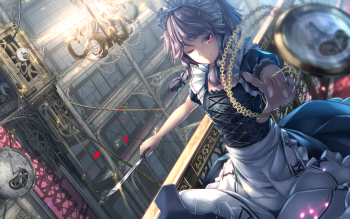 439 Sakuya Izayoi Hd Wallpapers Background Images Wallpaper Abyss Images, Photos, Reviews