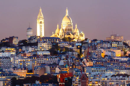cityscape France Paris Basilica monument religious Sacré-Cœur HD Desktop Wallpaper | Background Image