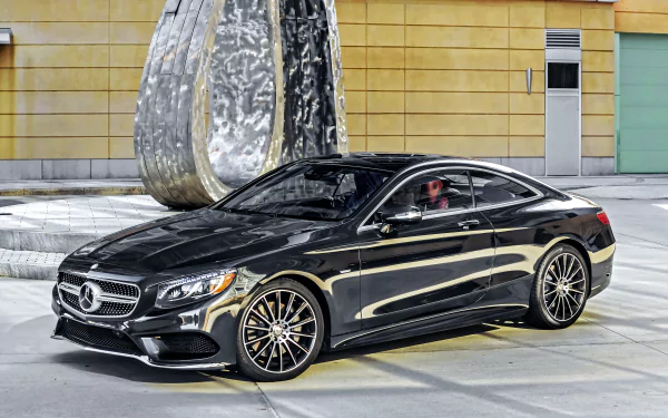 car black car Mercedes-Benz vehicle Mercedes-Benz S-Class HD Desktop Wallpaper | Background Image