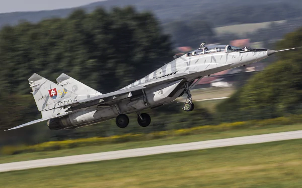 warplane aircraft jet fighter military Mikoyan MiG-29 HD Desktop Wallpaper | Background Image
