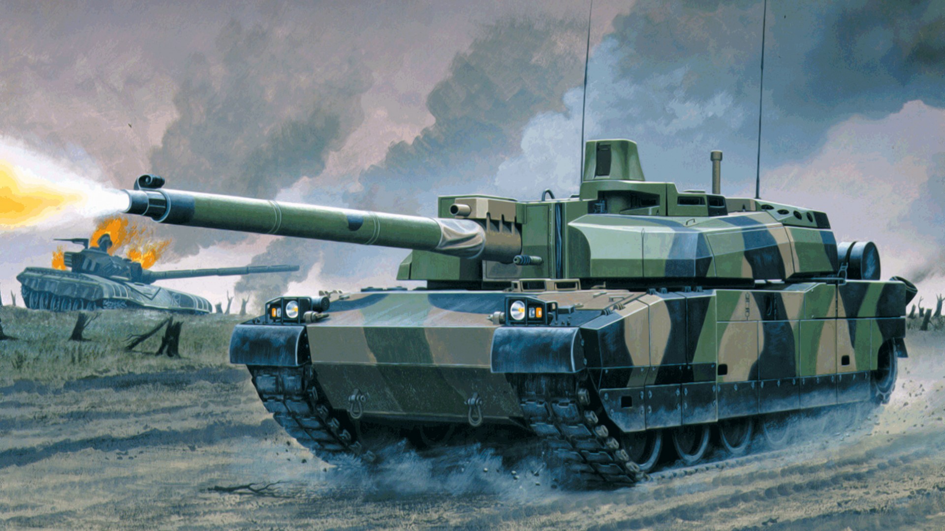 Military AMX Leclerc HD Wallpaper | Background Image
