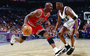 Michael Jordan Basketball Action HD Wallpaper