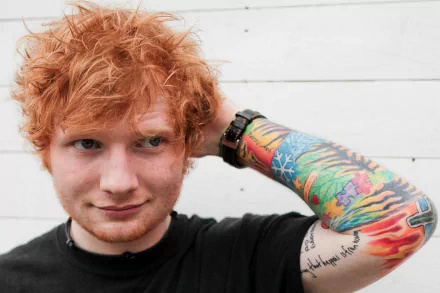 tattoo English singer music Ed Sheeran HD Desktop Wallpaper | Background Image