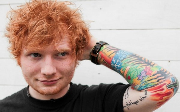 Music Ed Sheeran Singer English Tattoo HD Wallpaper | Background Image