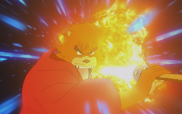 Anime The Boy and the Beast Sword Flame Bakemono no Ko HD Wallpaper | Background Image